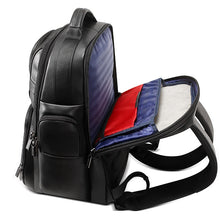 Load image into Gallery viewer, BOPAI™ Luxury Genuine Leather Anti-Theft 15.6 Laptop Backpack (USB Port)-A0004