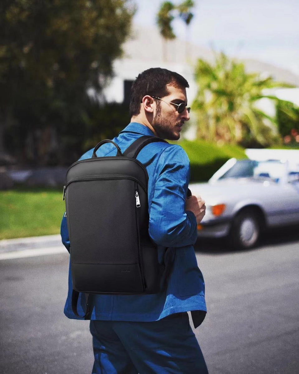 bopai leather backpack BOPAI™ Slim Ultralight 15.6 inch Laptop Backpack-A0011 – The Official Bopai Store