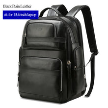 Load image into Gallery viewer, BOPAI™ Luxury Genuine Leather Anti-Theft 15.6 Laptop Backpack (USB Port)-A0004