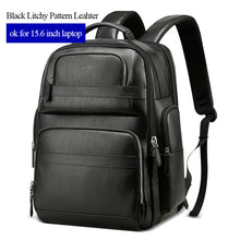 Load image into Gallery viewer, BOPAI™ Luxury Genuine Leather Anti-Theft 15.6 Laptop Backpack (USB Port)-A0004