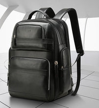 Load image into Gallery viewer, BOPAI™ Luxury Genuine Leather Anti-Theft 15.6 Laptop Backpack (USB Port)-A0004
