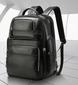 bopai backpacks for 13 laptop BOPAI™ Luxury Genuine Leather Anti-Theft 15.6 Laptop Backpack (USB Port)-A0004