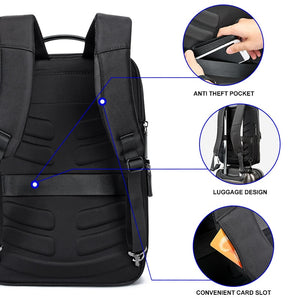 BOPAI™ Anti-theft Expendable 15.6 Inch Laptop Backpack (USB Port)-A001 – The Official Bopai Store